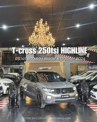 VOLKSWAGEN T-CROSS 1.0 200 TSI TOTAL FLEX AUTOMÁTICO
